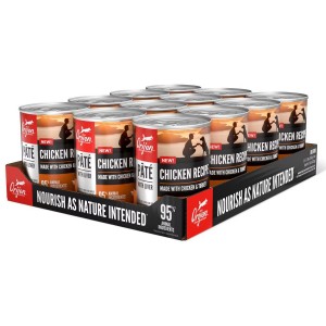 12.8oz*12 / 363kg Orijen Chicken Recipe Pâté with Liver Grain Free Wet Dog Food | 368-MRCNSQ