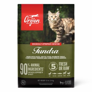 12lb / 5.4kg Orijen Tundra® Grain Free Dry Cat Food | 760-PICWHY