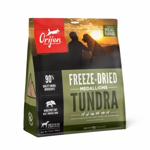 16oz / 454g Orijen Tundra, Freeze-Dried Food Medallions Grain Free Freeze-Dried Dog Food | 918-ZBHLEM