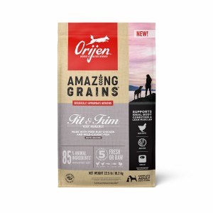 22.5lb / 10.2kg Orijen Amazing Grains™, Fit & Trim Grain Inclusive Dry Dog Food | 318-DRJCUY