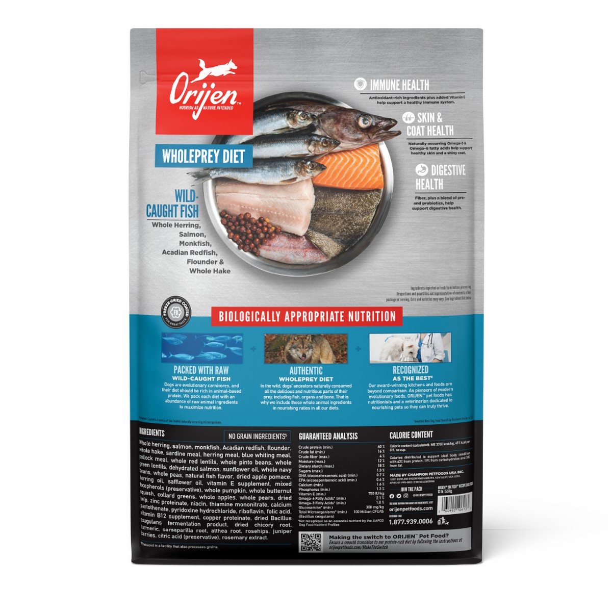 13lb / 6kg Orijen Six Fish™ Recipe Grain Free Dry Dog Food | 560-WJFNYI