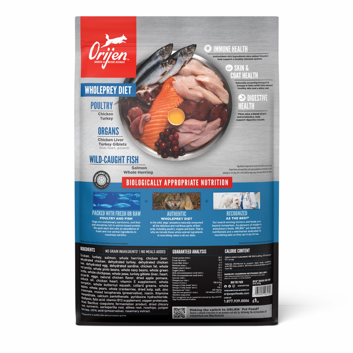 23.5lb / 10.6kg Orijen Original Grain Free Dry Dog Food | 639-OYTHNI